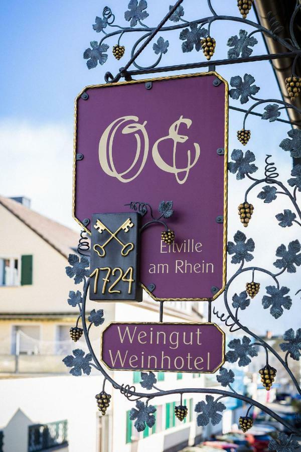 Weinhotel Offenstein Erben Eltville am Rhein Exterior foto